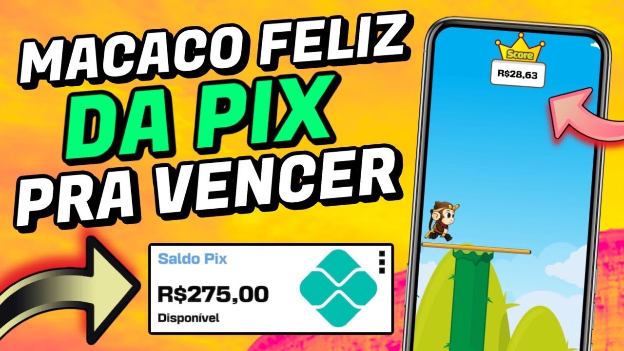 [VENCEU SACOU] Novo Joguinho Do Macaco Paga R$275 Para Zera O Jogo (MEGA LANÇAMENTO)