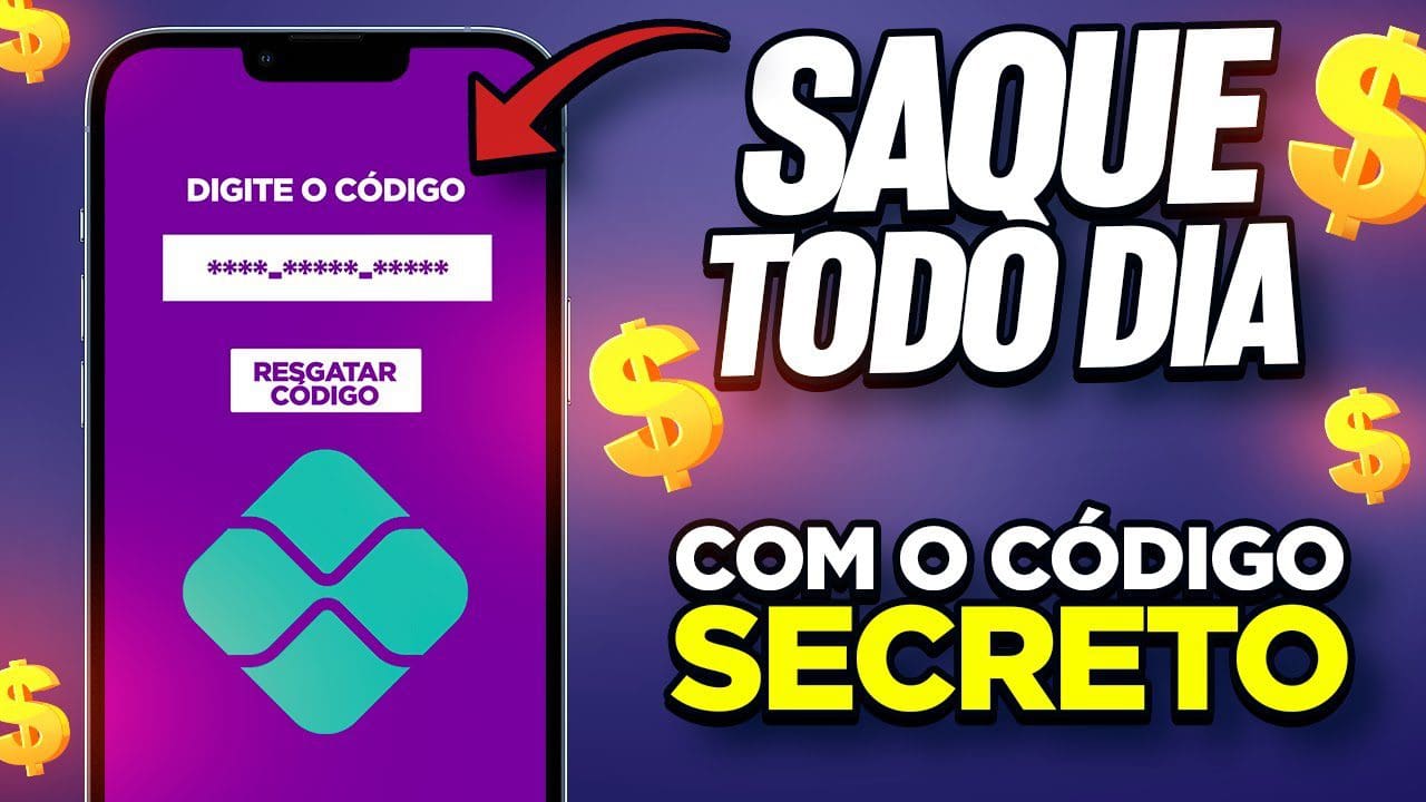 SAQUE TODO DIA com o CÓDIGO SECRETO [A CADA CLIQUE Ganhe $ 2.04] Como Ganhar Dinheiro na internet