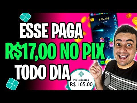 GANHE 1X PIX TODO DIA nesse NOVO APP de JOGO que GANHA DINHEIRO de VERDADE