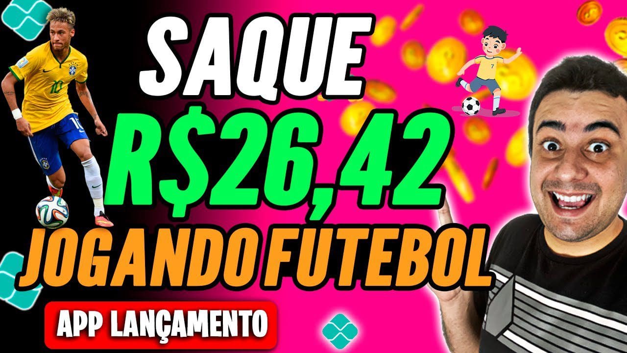 [LANÇAMENTO] JOGO de FUTEBOL para GANHAR R$ 26,42 TODO DIA – APP para GANHAR DINHEIRO em 2022