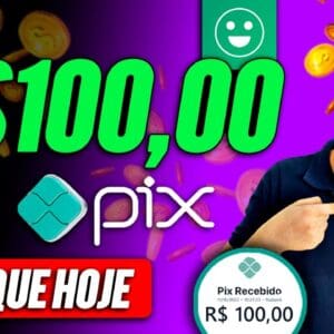 GANHE até R$100,00 via PIX nesse APP de Assistir videos (App para ganhar Dinheiro)