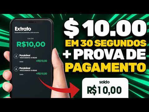 Ganhei $ 10.00 em 30 SEGUNDOS (Faça Micro Tarefas no Celular + PROVA) Ganhe dinheiro na Internet