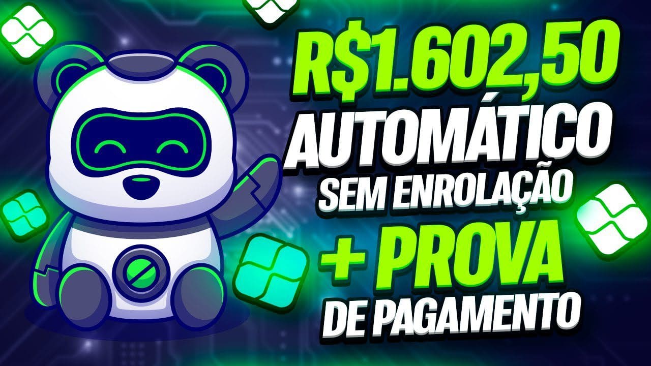 🤖Usando esse ROBÔ [GANHEI R$1.602,50 Fácil Sem Enrolação + PROVA] | Ganhe Dinheiro Online Automático