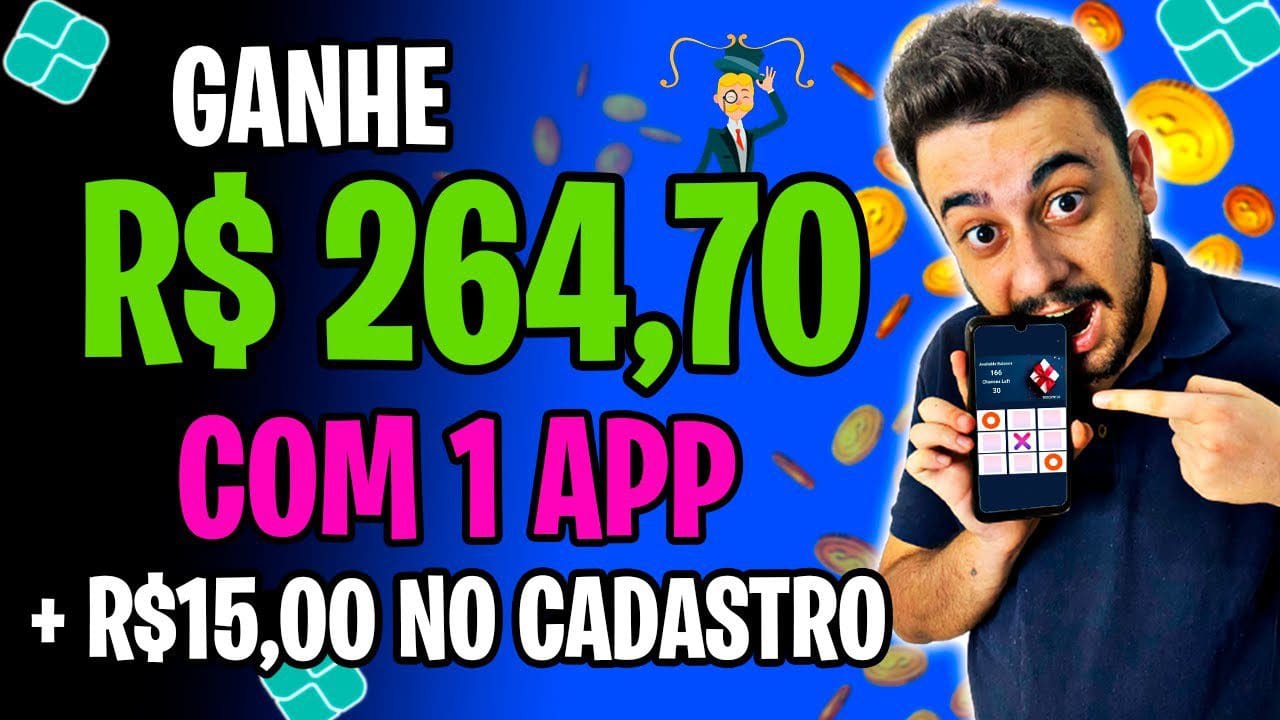 *GANHE NO CADASTRO* APP para GANHAR DINHEIRO em DÓLAR (Saque até R$ 264,67)