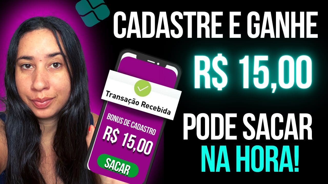 GANHE R$ 15,00 NO CADASTRO – APP PAGANDO NO CADASTRO 2022