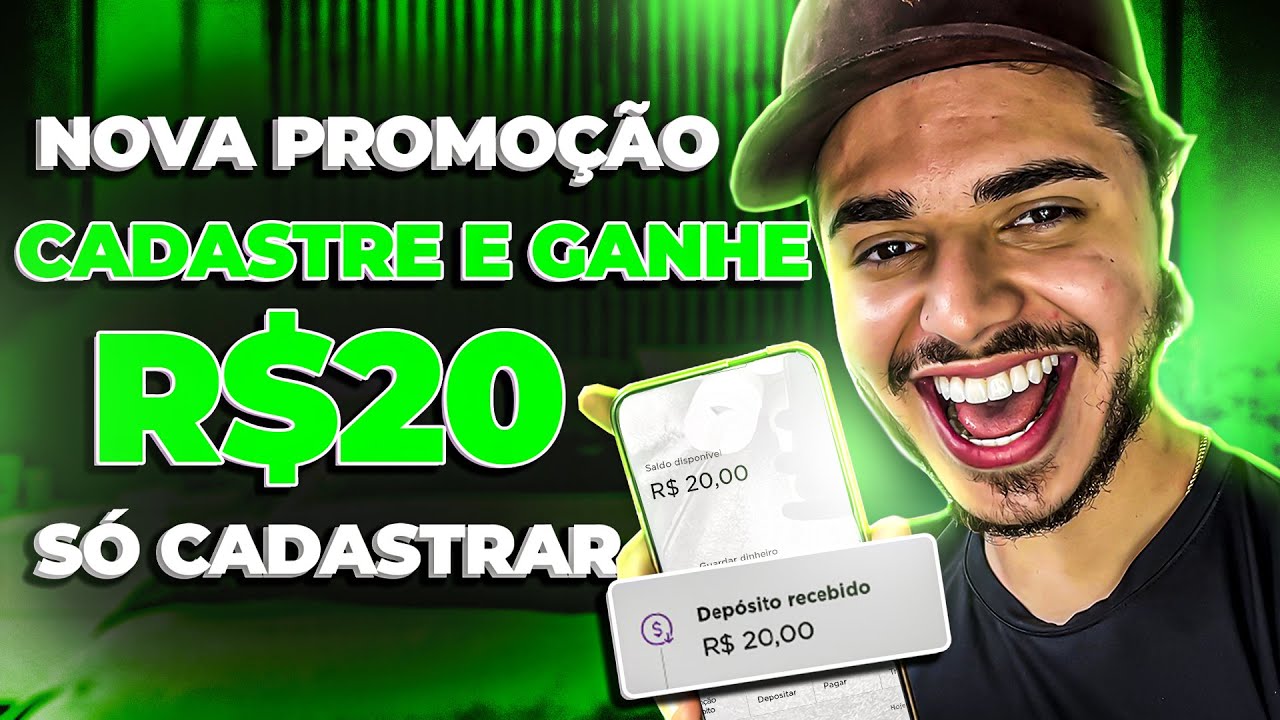 🤑 GANHE R$20,00 REAIS NO CADASTRO VIA PIX NOVO APP PAGANDO NO CADASTRO 2022 – CADASTRE E GANHE