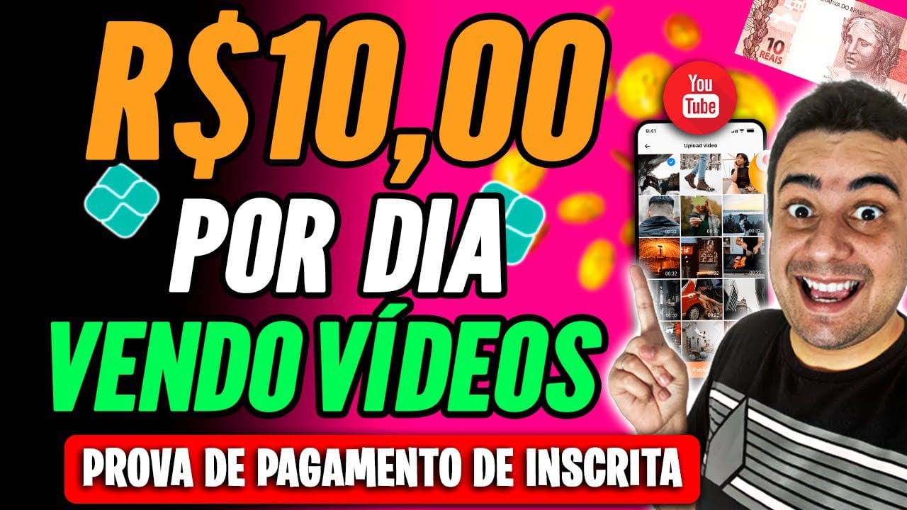 *URGENTE* GANHE DINHEIRO ASSISTINDO VIDEOS – Prova de Pagamento de inscrito