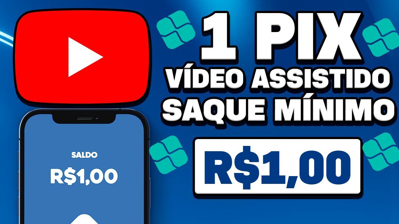 A CADA VÍDEO ASSISTIDO GANHE 1 PIX (SAQUE MÍNIMO R$1,00) App de Ganhar Dinheiro Assistindo Vídeo