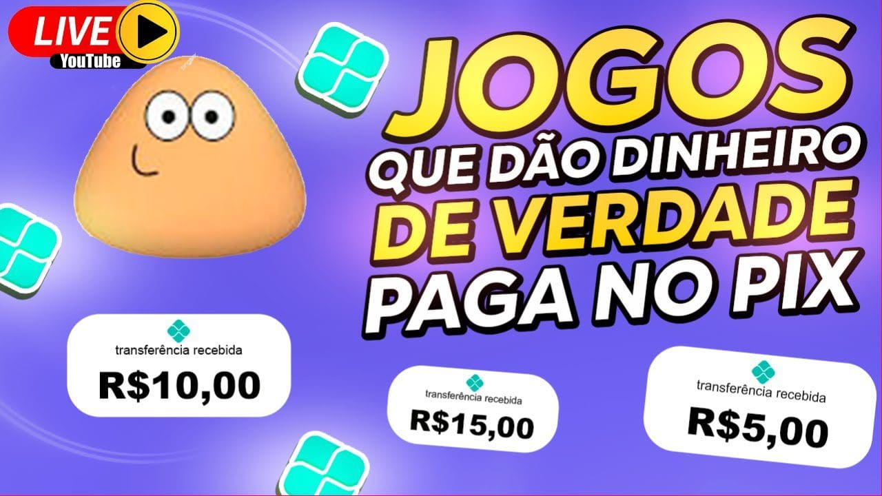 Jogos Para Ganhar Dinheiro no celular [JOGOS QUE PAGAM] Como ganhar dinheiro na internet (🔴LIVE)