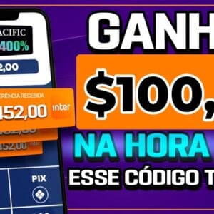 GANHE $100 IMEDIATAMENTE nesse VÍDEO COMENTE (PROVADO) Ganhe dinheiro na internet