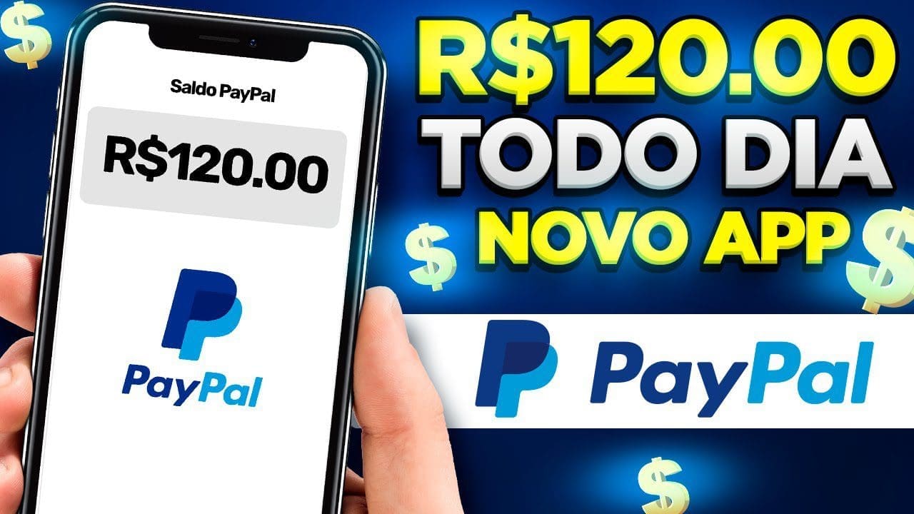 GANHE $120 IMEDIATAMENTE no PAYPAL de graça (NOVO COMPROVADO) Ganhe dinheiro online