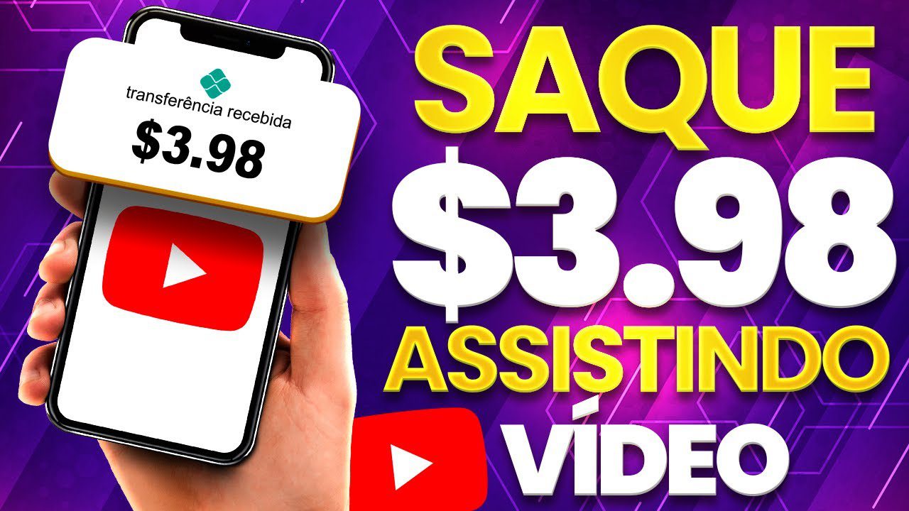 [SAQUE $3.98 em 30 SEGUNDOS] Automático a CADA vídeos do YouTube – Ganhe dinheiro online