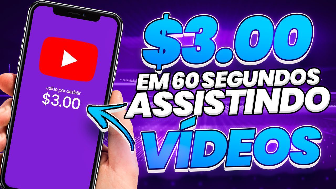 Ganhe $3.00 a Cada 60 Segundos Assistindo a Vídeos do YouTube! | Ganhe dinheiro na internet 2023