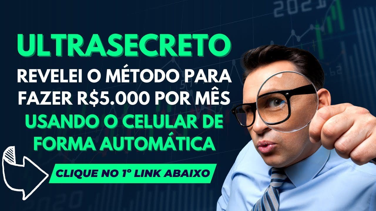 Revelei o MÉTODO para fazer R$5.000 por MÊS com o celular de forma AUTOMÁTICA: