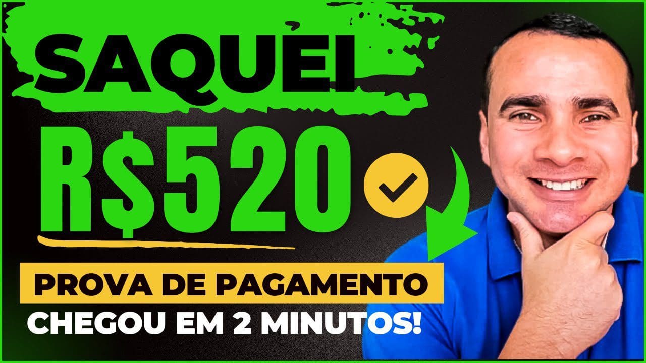 🤑Sacando R$520 no PIX (+Prova de Pagamento) no MELHOR APP de Ganhar dinheiro na internet 2023