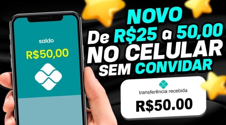 Ganhe de R$ 25 a 50,00 no Paypal (NOVO SEM CONVIDAR) Ganhe dinheiro na internet no celular