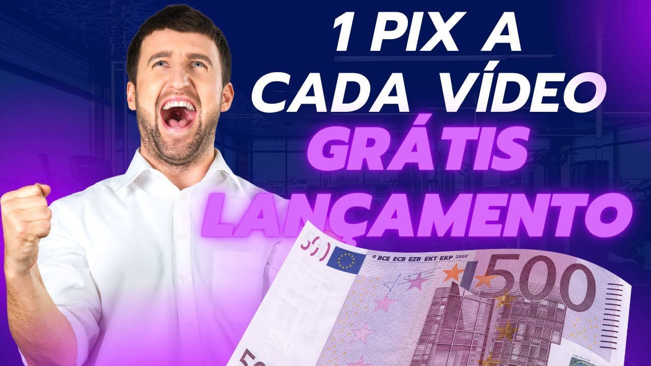 1 PIX $5.00 agora e A CADA VÍDEO ASSISTIDO (GRÁTIS LANÇAMENTO) Ganhar dinheiro assistindo vídeo 2023