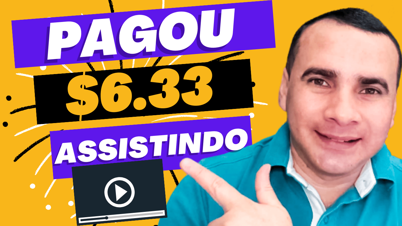 SAQUEI $6.33 no PAYPAL ASSISTINDO VÍDEO (COMPROVADO) Ganhar dinheiro assistindo vídeo 2023