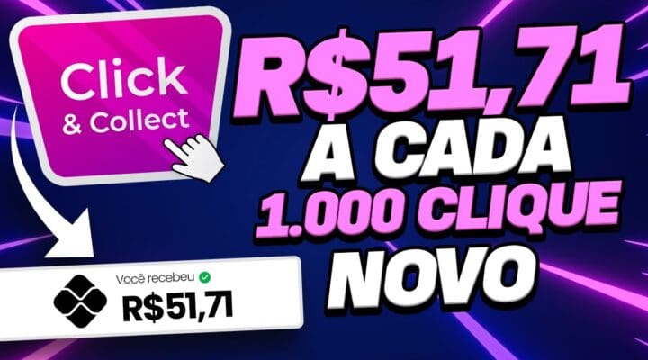 Ganhe R$ 51,71 a CADA 1.000 CLIQUE (🤑NOVO🥳) Ganhar dinheiro clicando em vídeo com anúncios 2023