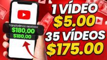 💵RECEBA $5.00 AGORA em cada vídeo assistido | 💸Ganhe dinheiro online Assistindo vídeo no YouTube📲