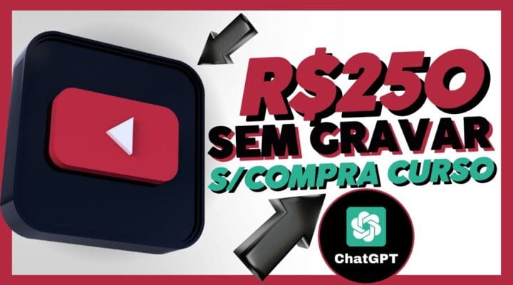 R$250 POR DIA! COPIE e COLE! (Sem Aparecer) Como Fazer Para Ganhar Dinheiro no YouTube