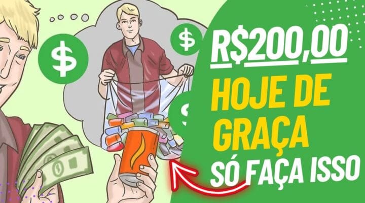 Receba r$200 HOJE de GRAÇA só assistir o vídeo até o final ganhe dinheiro na internet