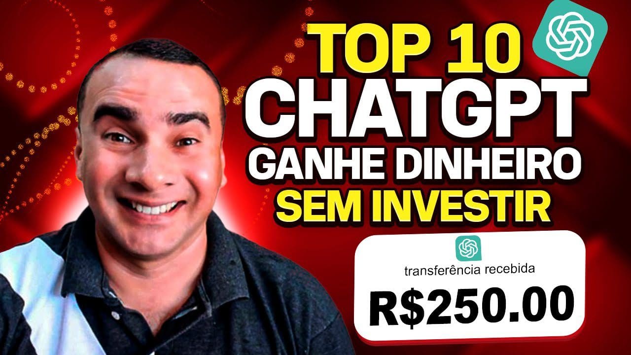 Como GANHAR 250,00 REAIS em 1 HORA só COPIAR e COLAR do CHAT GPT sem CONHECIMENTO sem INVESTIR NADA