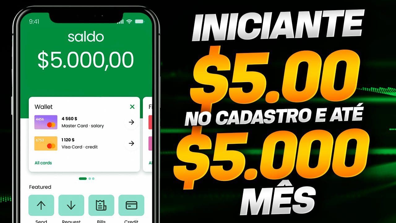 🚀SITE PAGANDO EM DÓLAR PARA INICIANTES $5.00 no Cadastro e Até $5.000 Mês| Ganhar dinheiro 2023