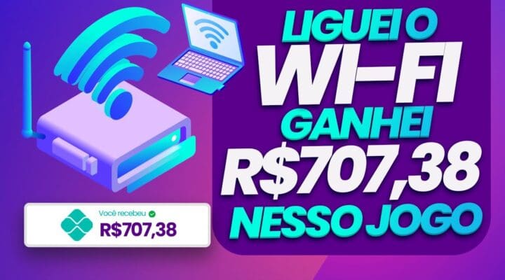 [Liguei o Wi-Fi GANHEI R$ 707,38]🤑RÁPIDO no Celular (Como ganhar dinheiro na internet)