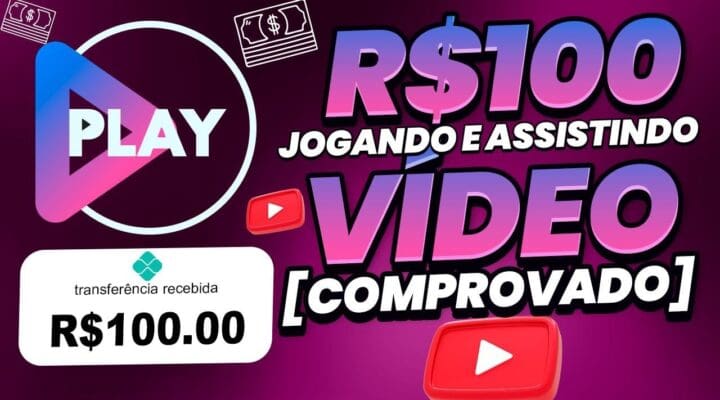 Ganhe R$100.00 nesse APLICATIVO JOGANDO e Assistindo vídeo[Comprovado] Ganhar Dinheiro Online