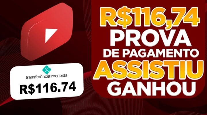 🚨GANHE DINHEIRO ASSISTINDO VÍDEOS do TIKTOK [R$116,74 PROVA de PAGAMENTO] Dinheiro online