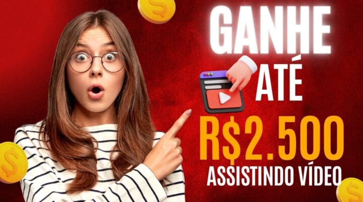 🚨 DESCUBRA COMO GANHAR até R$2 500 em DINHEIRO ASSISTINDO VÍDEOS nesse APLICATIVO Dinheiro online