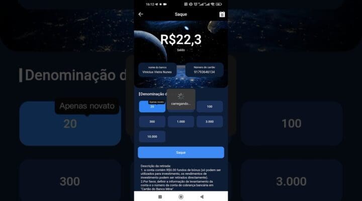 BR FILMS Como Sacar Baixei Ganhei R$30 e Saquei R$20 na HORA esse APP PAGA Paga de Verdade #Shorts