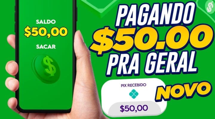 – ̗̀RAPIDO ̖́- Aplicativo Pagando $50.00 PARA GERAL! o Melhor App PAGANDO DINHEIRO DE VERDADE 2023