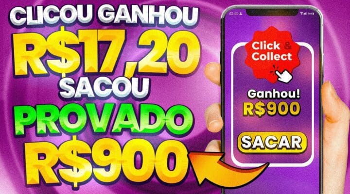 🤑CLICOU GANHOU R$17,20 SACOU – APP PAGANDO no PIX a CADA CLIQUE PODE SACAR | Dinheiro na internet