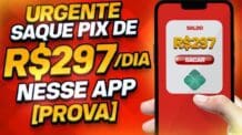 SAQUE PIX de R$297/dia nesse APLICATIVO 🤑[PROVA]Como ganhar dinheiro na internet | Vinícius Vieira