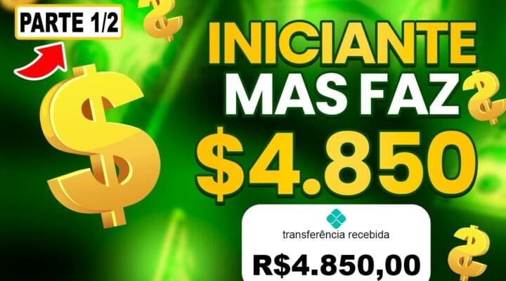 MESMO INICIANTE $275 a $4.850 MÊS Como Fazer Vídeo Narrado e Ganhar Dinheiro Com YouTube (PARTE 1)