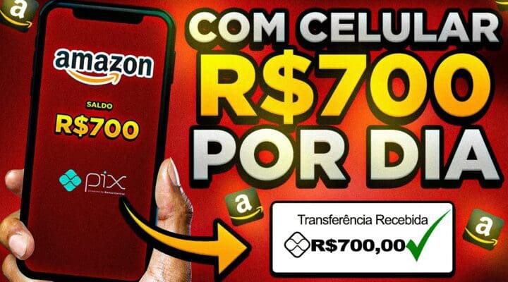 COMO FAZER A PRIMEIRA VENDA COMO AFILIADO AMAZON EM 7 MINUTOS no Celular / Dinheiro na Internet