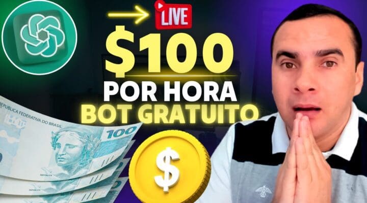 🤖Como GANHAR DINHEIRO em DÓLAR e Real com o Chat GPT BOT GRÁTIS (Sem Gastar nada Passo a Passo)