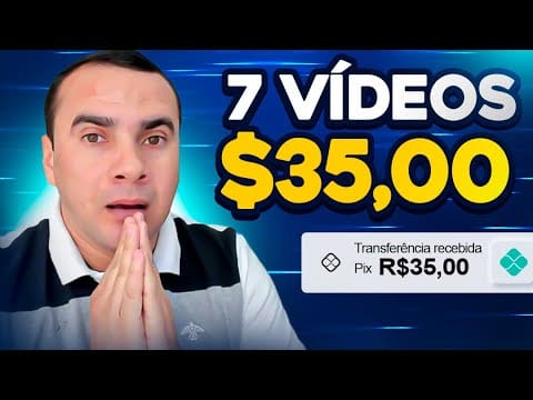 💰Ganhe ate $ 35,00 POR DIA Assistindo Vídeos (SEM ESFORÇO) Usando o Celular – Dinheiro Online