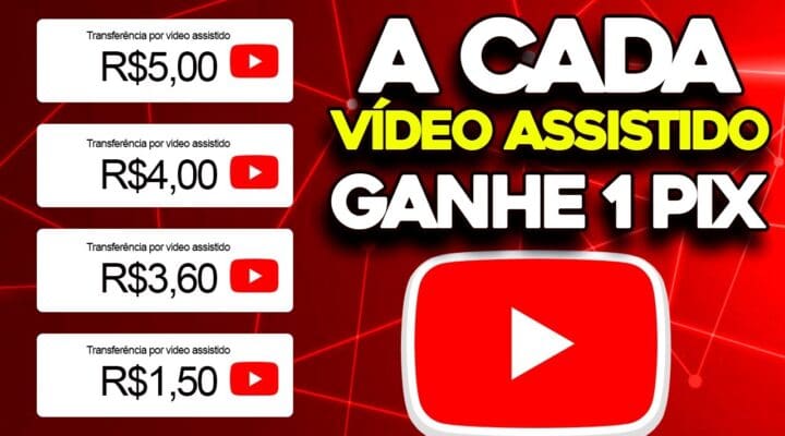 APLICATIVO PAGANDO de VERDADE (a CADA VÍDEO ASSISTIDO GANHE 1 PIX) Ganhar dinheiro assistindo vídeo