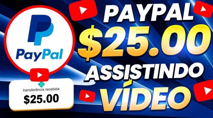 1 Paypal de $25.00 para Assistir Vídeos e Anúncios (NOVO) Ganhar dinheiro assistindo vídeo 2023