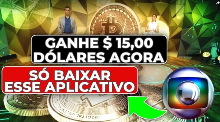 Criptomoedas Ganhe $15,00 AGORA Só Baixar esse Aplicativo Como Ganhar Dinheiro na Internet