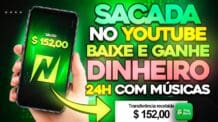 📥BAIXE MÚSICA do YouTube e GANHE DINHEIRO [SITE PAGA em DÓLAR] Ganhe Dinheiro por Segundo