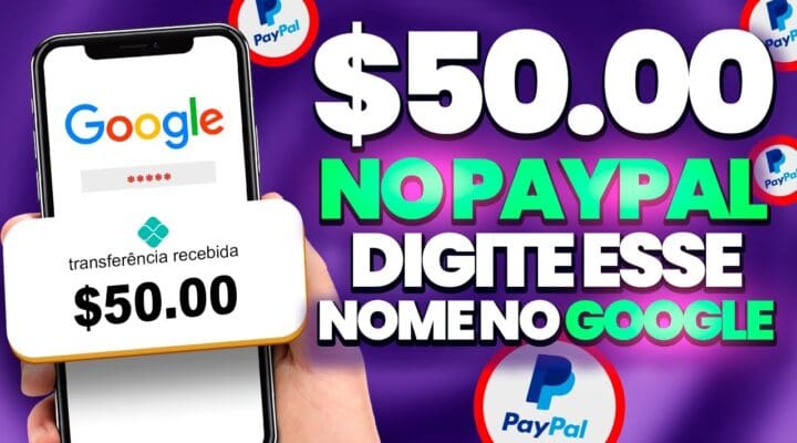 GANHE $50 HOJE no Paypal DIGITE esse NOME NO GOOGLE de graça (PROVADO) Ganhe dinheiro online