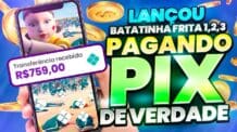 JOGO BATATINHA FRITA 1,2,3: PAGANDO PIX DESAFIE O ROUND 6 COM SAQUES RÁPIDOS! 🥔🎮