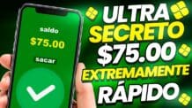 ULTRA SECRETO [Site Pagando $75.00 Extremamente Rápido] Como ganhar dinheiro na internet
