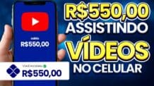 Site Pagando de  Verdade Ganhar Dinheiro PAGA R$550 ASSISTINDO A VÍDEOS Ganhe dinheiro na Internet