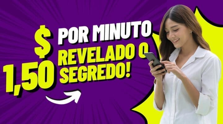 😱Aprenda a Como Ganhar Dinheiro ONLINE ($1.50 a cada minuto) Revelado O Segredo