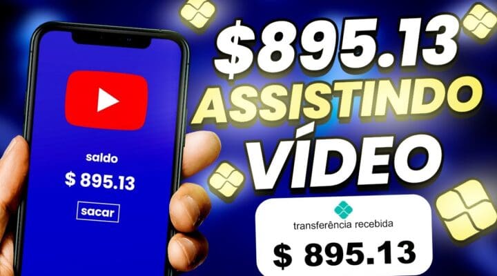 $13.00 Automático HOJE a CADA 5 minutos de vídeos do YouTube – Como ganhar dinheiro na internet